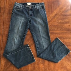 Michael Kors flare jeans 6 EUC